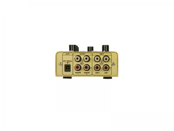 Omnitronic GNOME-202P Mini-Mixer gold